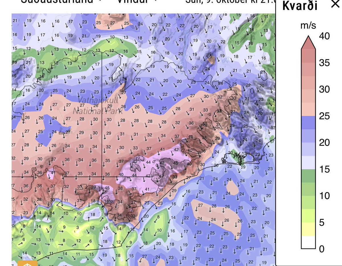 Another storm rolling in tomorrow … going to be nasty winds out here around the Vatnajökull ice cap, and also in many other parts of the country. 

Fall and winter in Iceland are crucial to stay informed with @SafeinIceland and @Vegagerdin about weather and road conditions.
