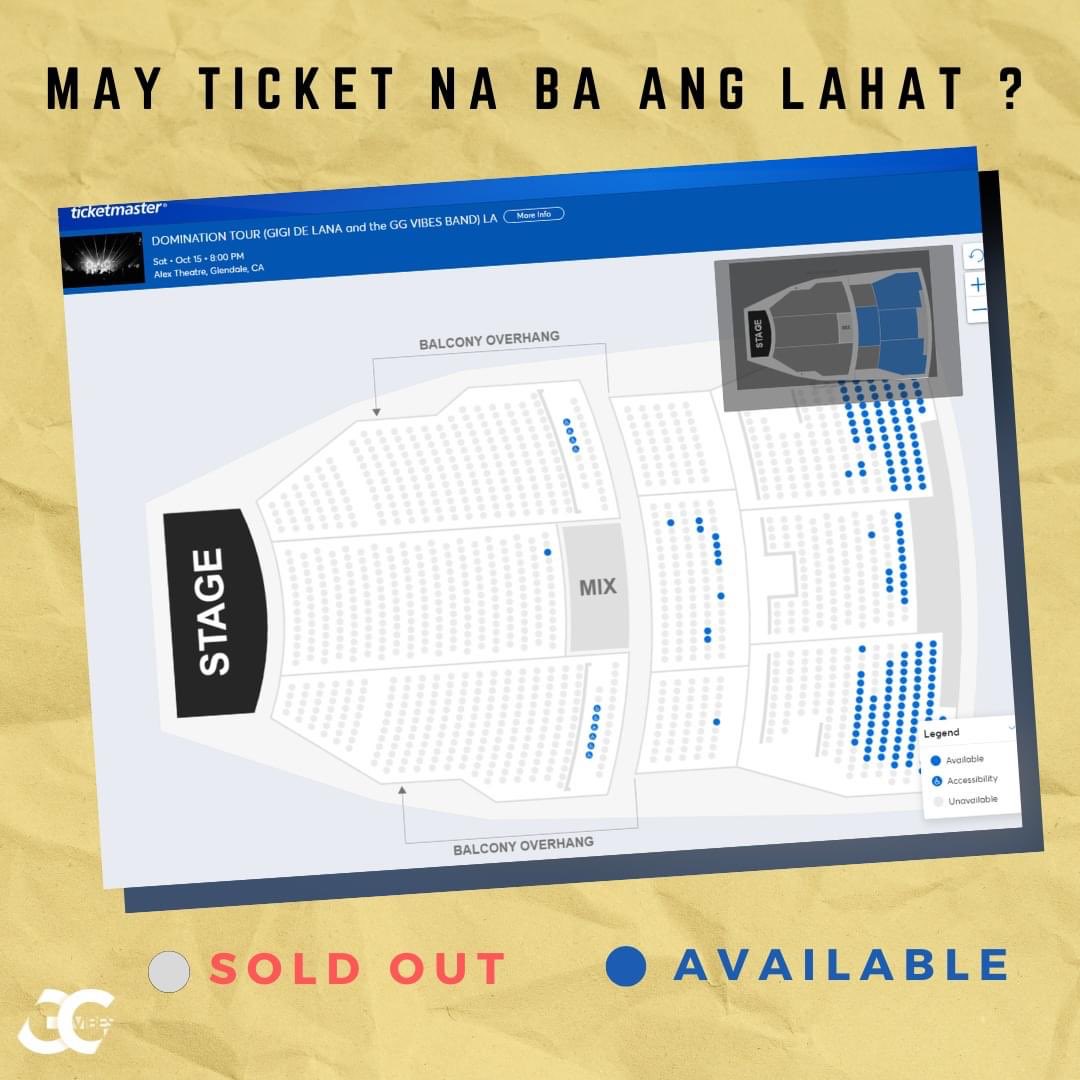 MikeItHappen_'s tweet photo. Almost sold out na ang 1st leg ng US Tour ni @GigiDeLana ! Her US Tour will start this Oct. 15! 👏🏻

@riseartistsph https://t.co/tMMGUW3xcl