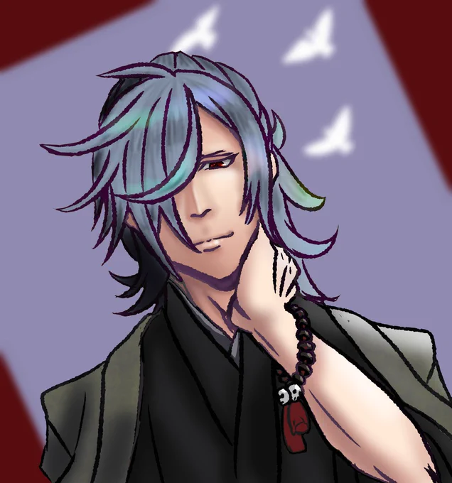 #大典太光世を見るとストレスが減るらしい怪異も病もイケるんだからストレスもイケるんか??最強か?????????(混乱)うちのもストレス減らしてくれそうなのを独断と偏見でペタァ… 