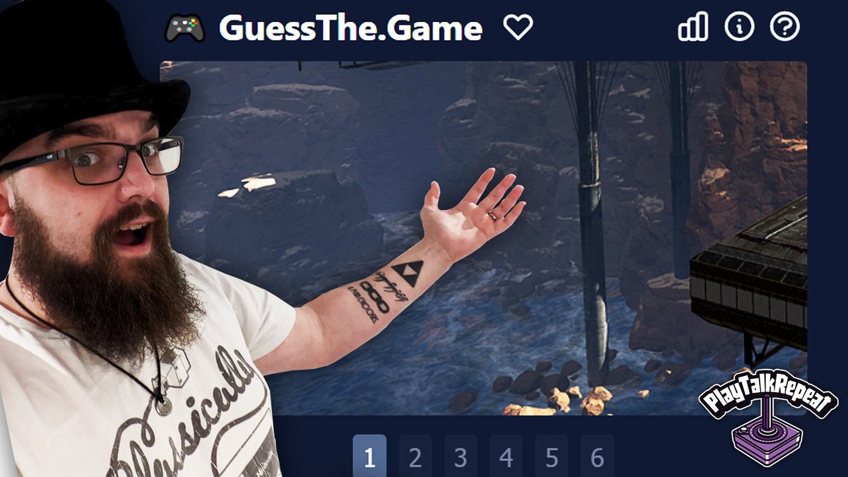 playtalkrepeat's tweet photo. Something a little bit different we played https://t.co/wcwTAfvIIG on the channel a quiz which is like wordle but with Videogame screenshots! 

Link below! https://t.co/yHs0u1dmOn