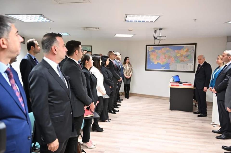 avmustafaesen's tweet image. Genel Başkanımız Sayın Devlet BAHÇELİ, Siyaset ve Liderlik Okulu’nun 18. Dönem Eğitim ve Öğretim Yılı Açılışını Gerçekleştirdi.