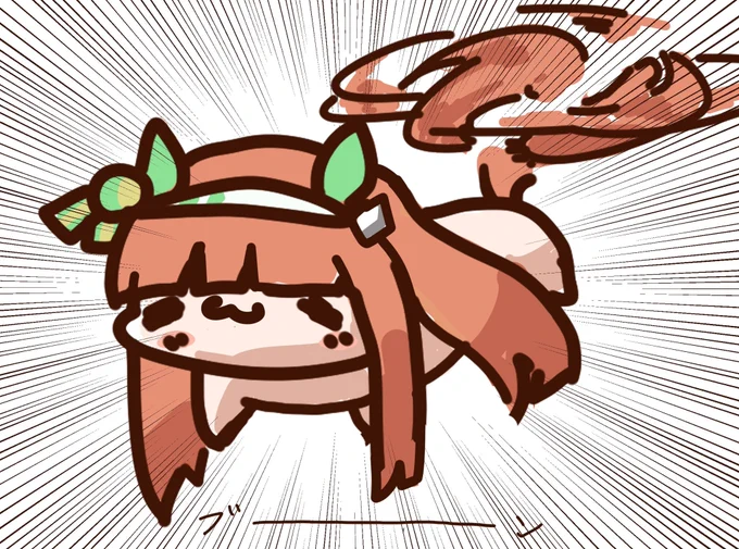 #AI無しで描いてますいえーい 