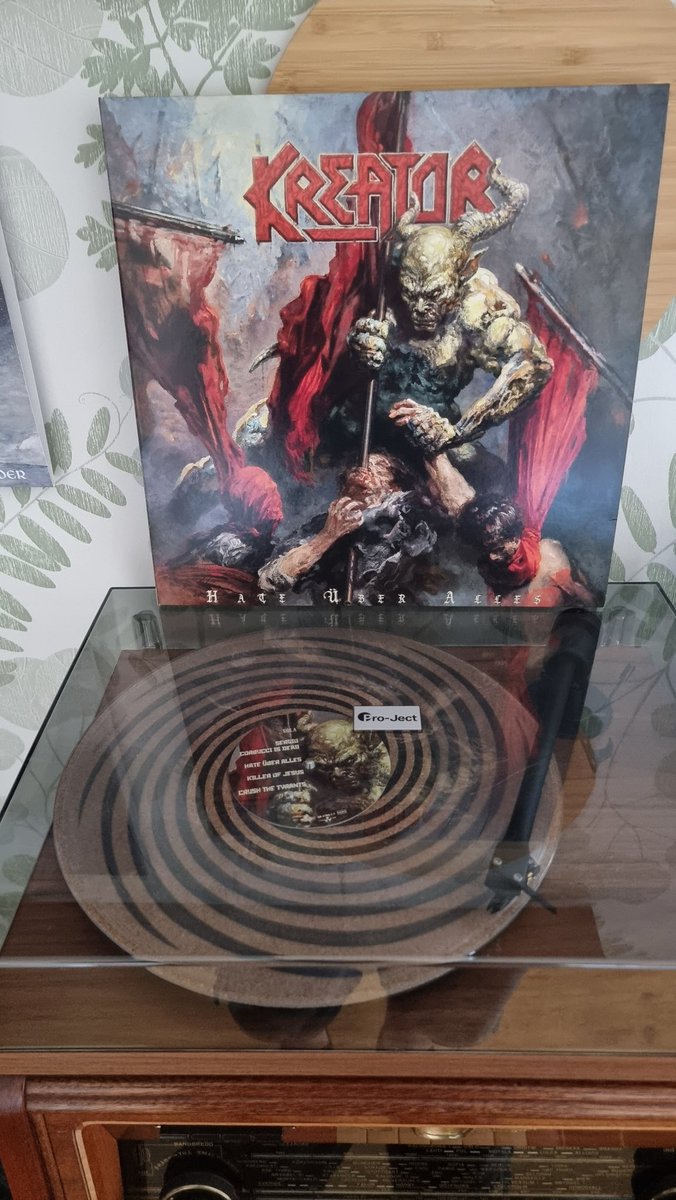 #nowspinning #hateüberalles
#Kreator 🔥🤘🤘