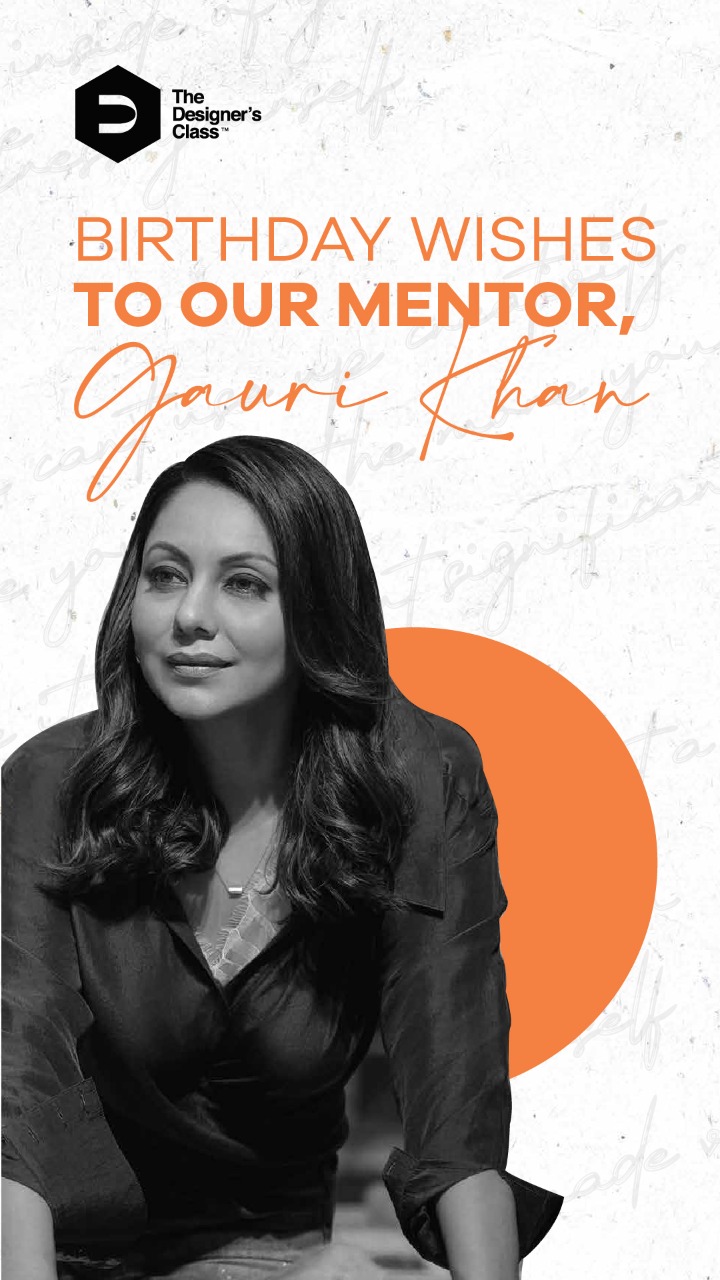 Happy birthday to our mentor Gauri Khan!    