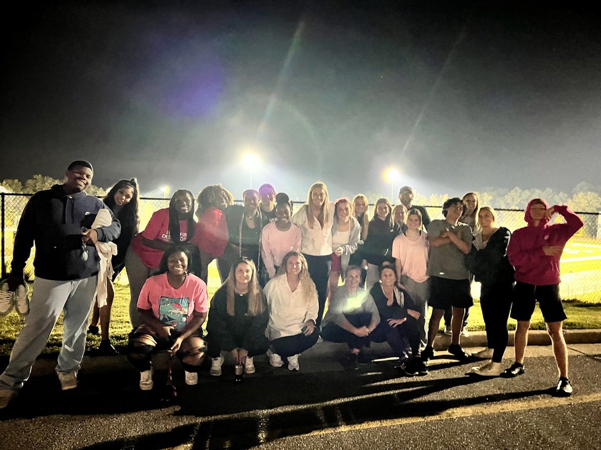 Doing our part to keep our school and football stadium clean!