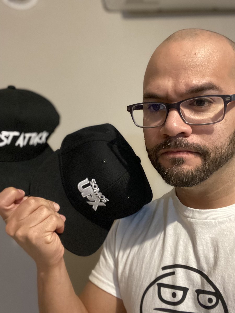 wimaya's tweet photo. Con cuál gorra ir..?
@SomosUPX  o @FirstAttackPR 
#FirstAttackPR https://t.co/SZBcrQLWG4