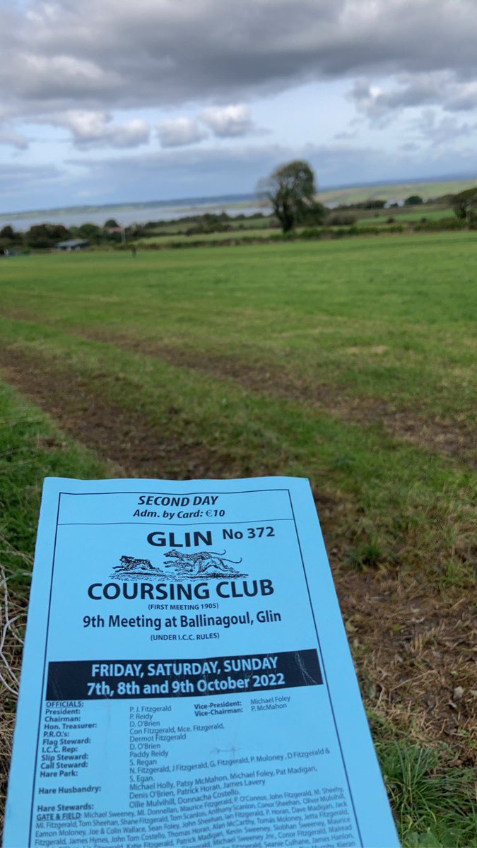 Top class coursing in Glin #LongLiveCoursing
