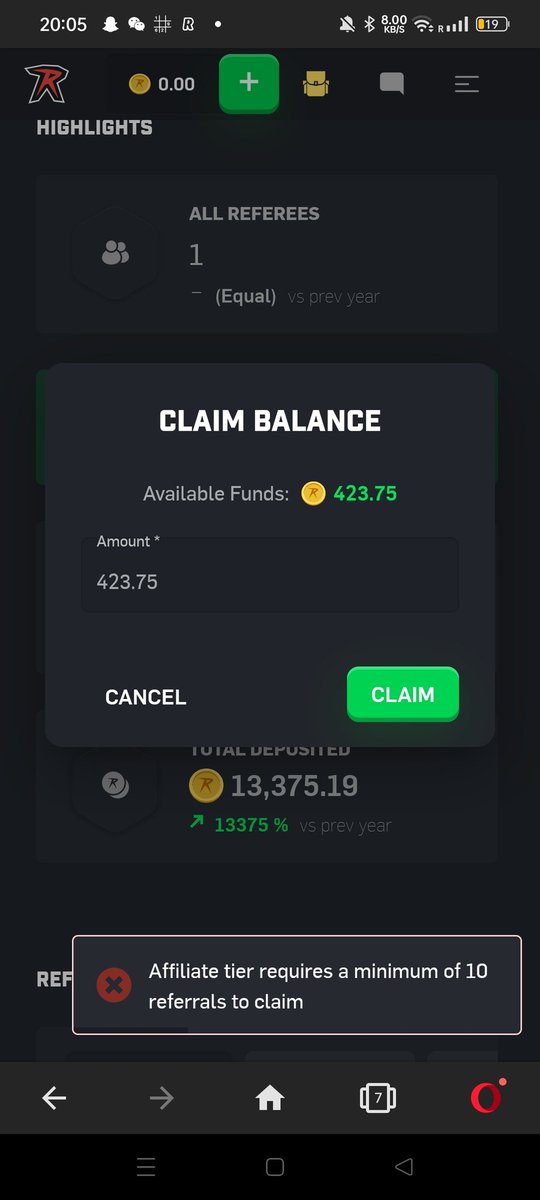 Kyu57317682's tweet photo. @xSamaysterx I need help, i need 9 more referees to claim my balance.
If you help, i will transfer you $5 via paypal. Dm show proof.
Code: HELPUSE https://t.co/mCjClztCi1
