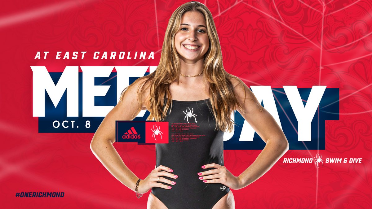 SpiderSwimDive's tweet photo. 𝙈𝙀𝙀𝙏 𝘿𝘼𝙔 ‼️

📍East Carolina University (Greenville, N.C.)
⏰ Noon
🔗 https://t.co/BQQUlFvk5c

#OneRichmond https://t.co/m5jkWitr8c