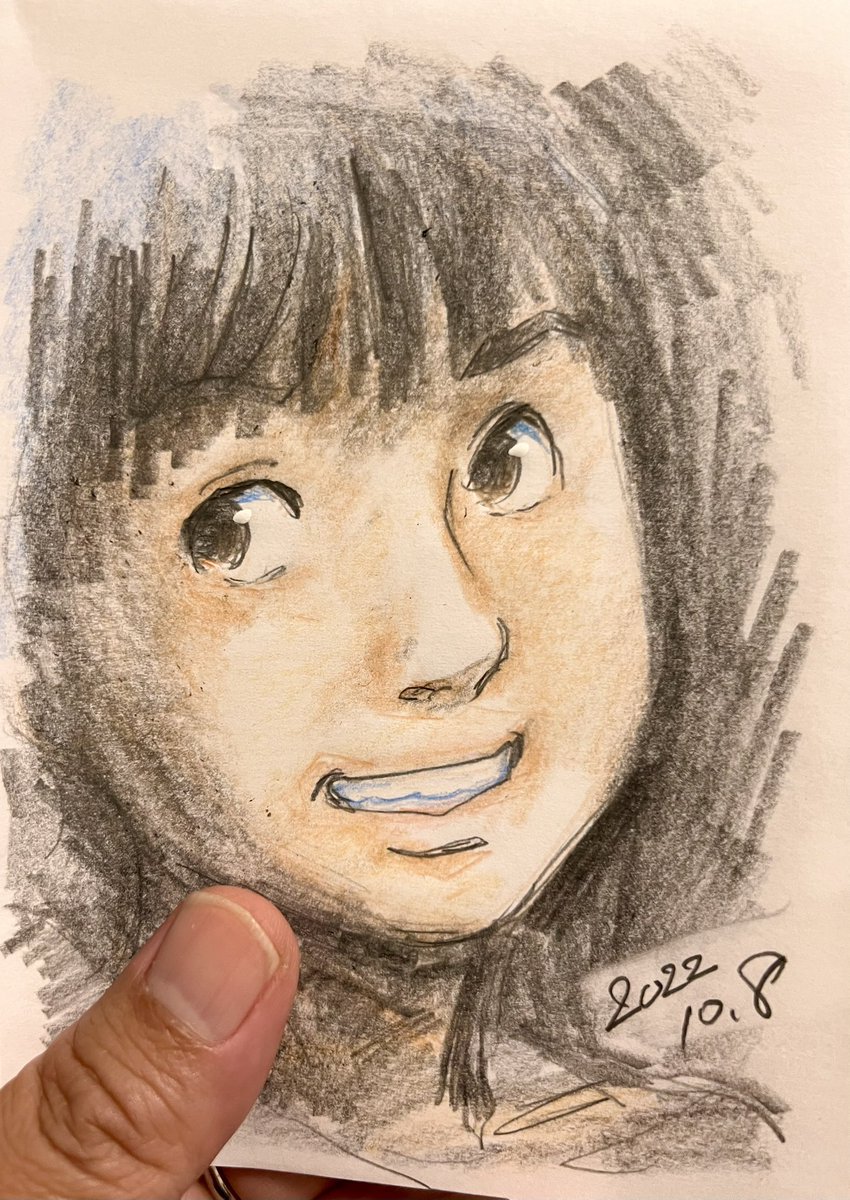 Yoshitoki_N's tweet photo. 【A6スケッチ】男の子か女の子かわからなくなった💦 https://t.co/SQz2cFPXI0