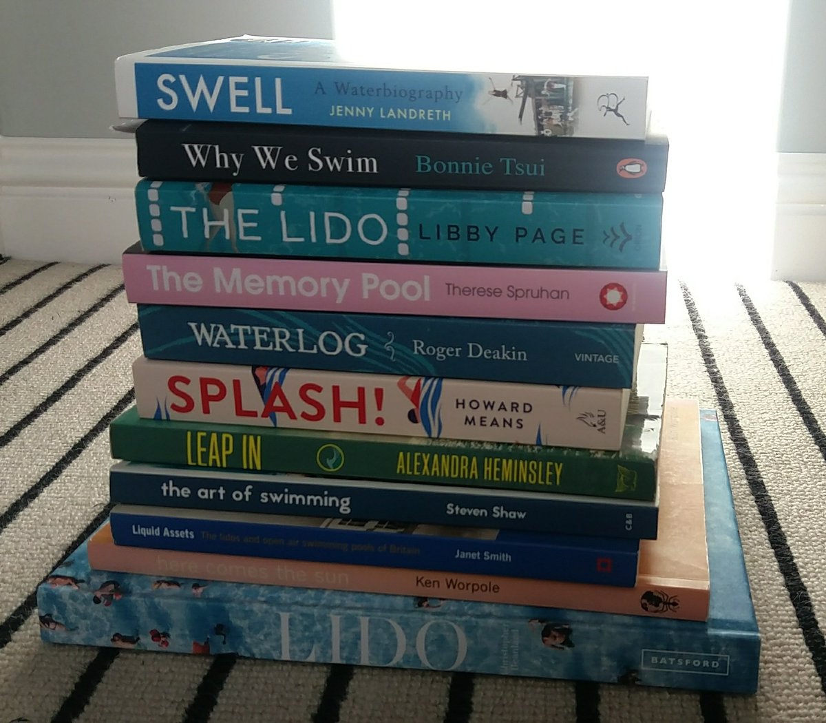 Tynemouth Pool (@tynemouthpool) on Twitter photo As it's #BookshopDay, some swimspiration to get you out. <a href="/LibbyPageWrites/">Libby Page</a>, <a href="/ChrisBeanland/">Christopher John Beanland</a>, <a href="/reseyspru/">Therese Spruhan</a>, <a href="/bonnietsui/">Bonnie Tsui</a>, <a href="/jennylandreth/">jennylandreth</a> and <a href="/LidoGuide/">Lido Guide</a> are just a few to wet your appetite. Any others to suggest? Especially kids books? #Divein. As it's #BookshopDay, some swimspiration to get you out. <a href="/LibbyPageWrites/">Libby Page</a>, <a href="/ChrisBeanland/">Christopher John Beanland</a>, <a href="/reseyspru/">Therese Spruhan</a>, <a href="/bonnietsui/">Bonnie Tsui</a>, <a href="/jennylandreth/">jennylandreth</a> and <a href="/LidoGuide/">Lido Guide</a> are just a few to wet your appetite. Any others to suggest? Especially kids books? #Divein.