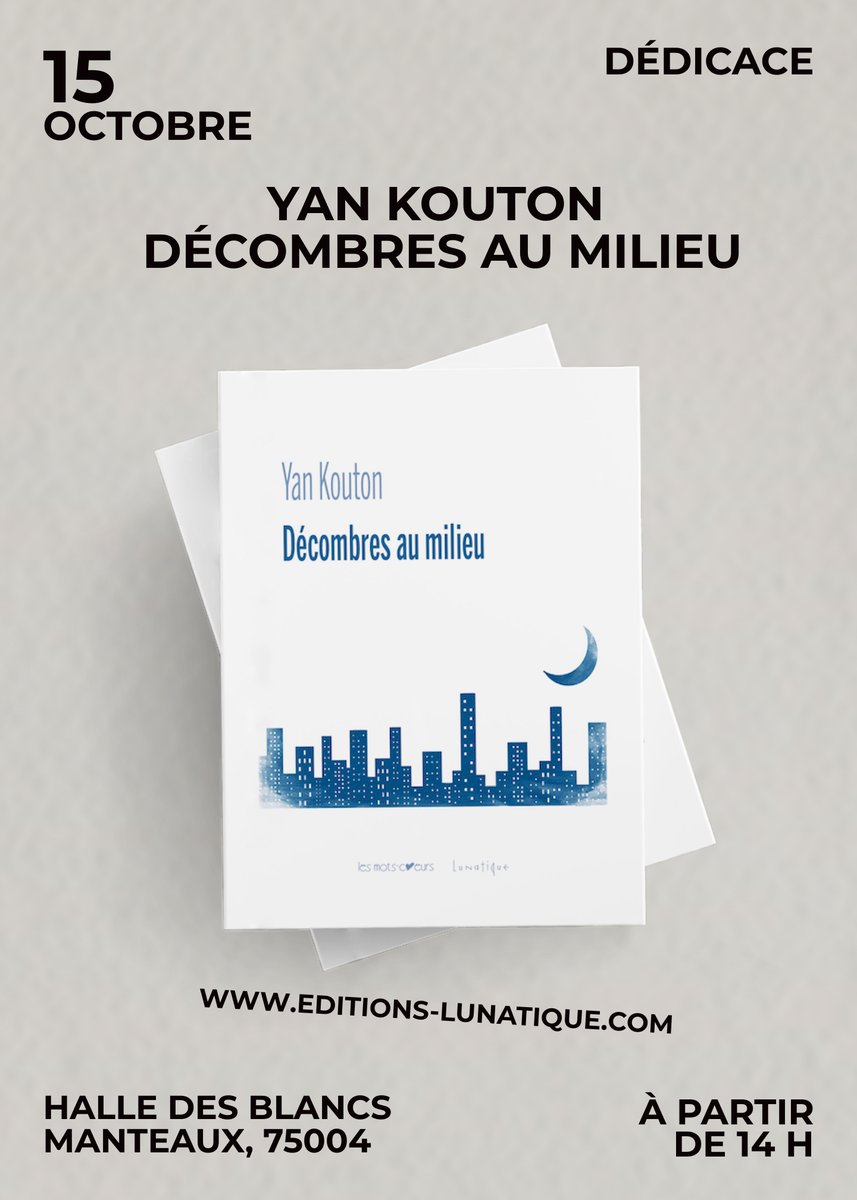 Décombres au milieu... du salon de la revue
<a href="/kouton/">koton</a> #entrevues #salondelarevue
#décombresaummilieu #dédicace