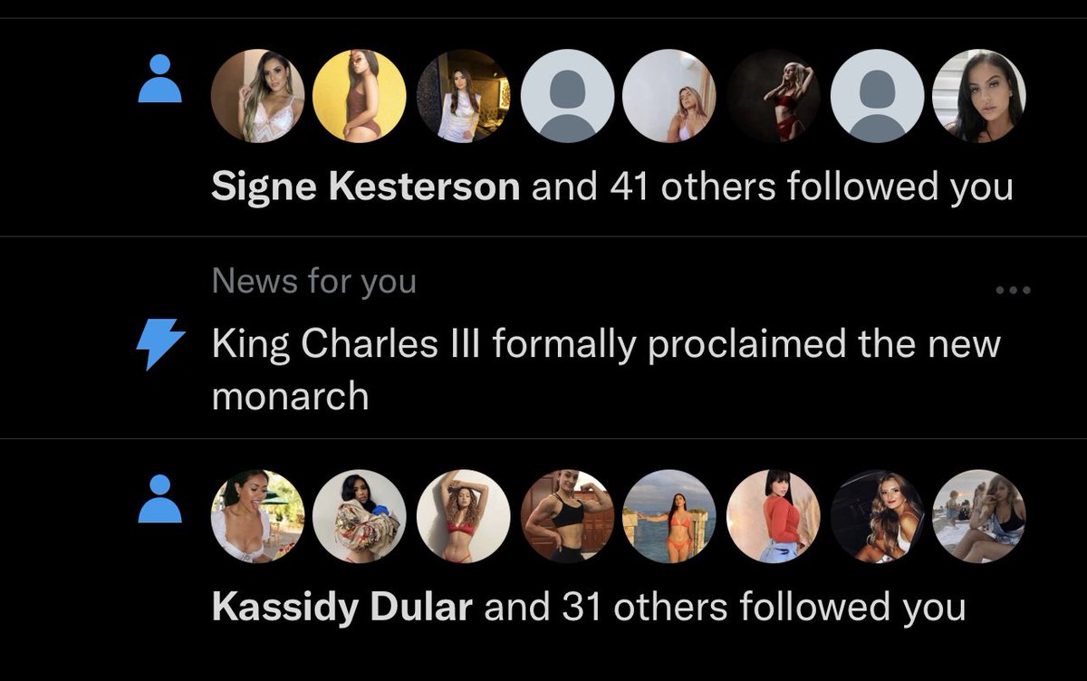 MichaelDMoss's tweet image. Anyone know why I’m getting inundated with only fans girls following me? I don’t follow a single one of them.