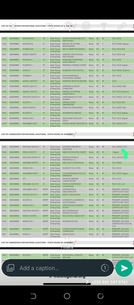 MbachuHenry23's tweet photo. INEC says π
β
The Number is 1046
β
The Game is On!
β
The name is Henry Mbachu
β
The party is Labour Party
β
The Constituency is Awka South State Constituency 1
#mbachu #mbachu4awkasouth1 #henrymbachu4hoa #mbachuhenry https://t.co/xtkqKowzF6