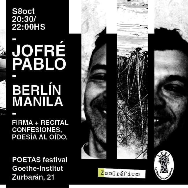 Hoy estaremos también en...
Juanje de Lupi llevará nuestros libros y nos uniremos a la fiesta después del Karawanzine de Carabanchel. Si te acercas a nuestra mesa recibirás una descarga íntima de poesía(suena raro, lo sé)
<a href="/EditorLupi/">LUPI</a> 
<a href="/arrebatolibros/">Arrebato Libros</a> 
<a href="/GIMadrid/">Goethe-Institut MAD</a>