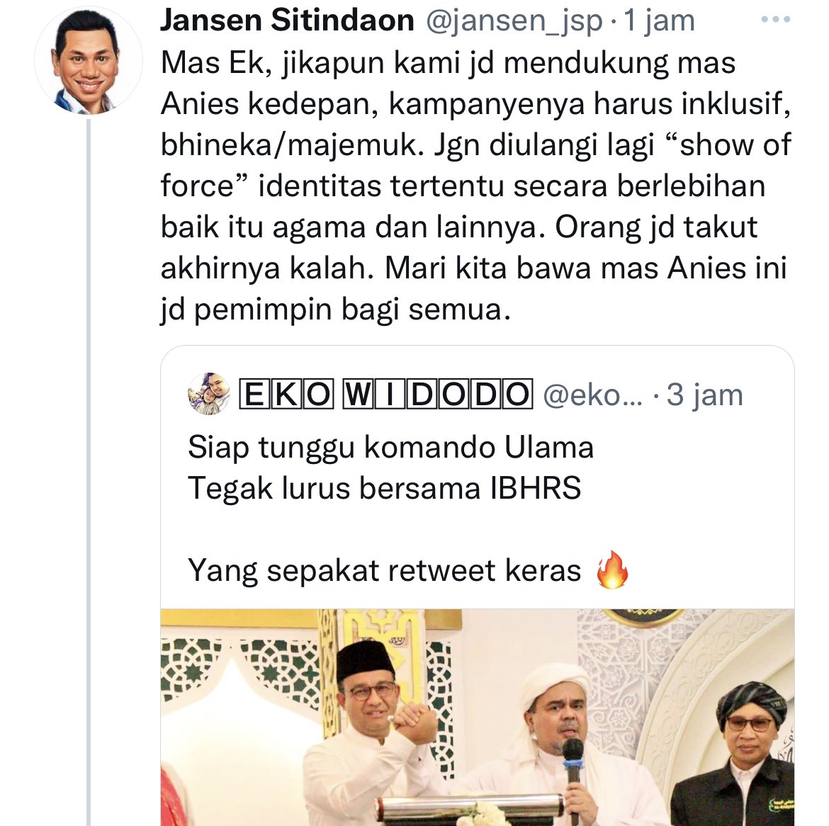 yusuf_dumdum's tweet photo. Tweet ini semakin menjelaskan bahwa memang sumber kekacauan ada di kubu sana. https://t.co/ssXohSf8Nv