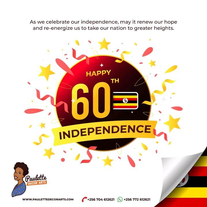 ArtsPaulette's tweet photo. Happy 60th Ugandan Independence Day #uganda #independence #celebrate https://t.co/ZuiOd8MFb5