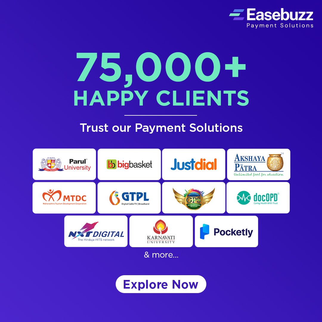 Easebuzz's tweet photo. We at Easebuzz celebrate our 75000+ happy clients who believe in our safest payment solutions to scale their businesses.
To experience #PaymentsWithEase : https://t.co/jtQ5WN4Nl2
#Easebuzz #HappyClients #SafePayments #PaymentGateway #PaymentLinks #WirePayouts #SaaS #APIs https://t.co/2SCyD3rkth