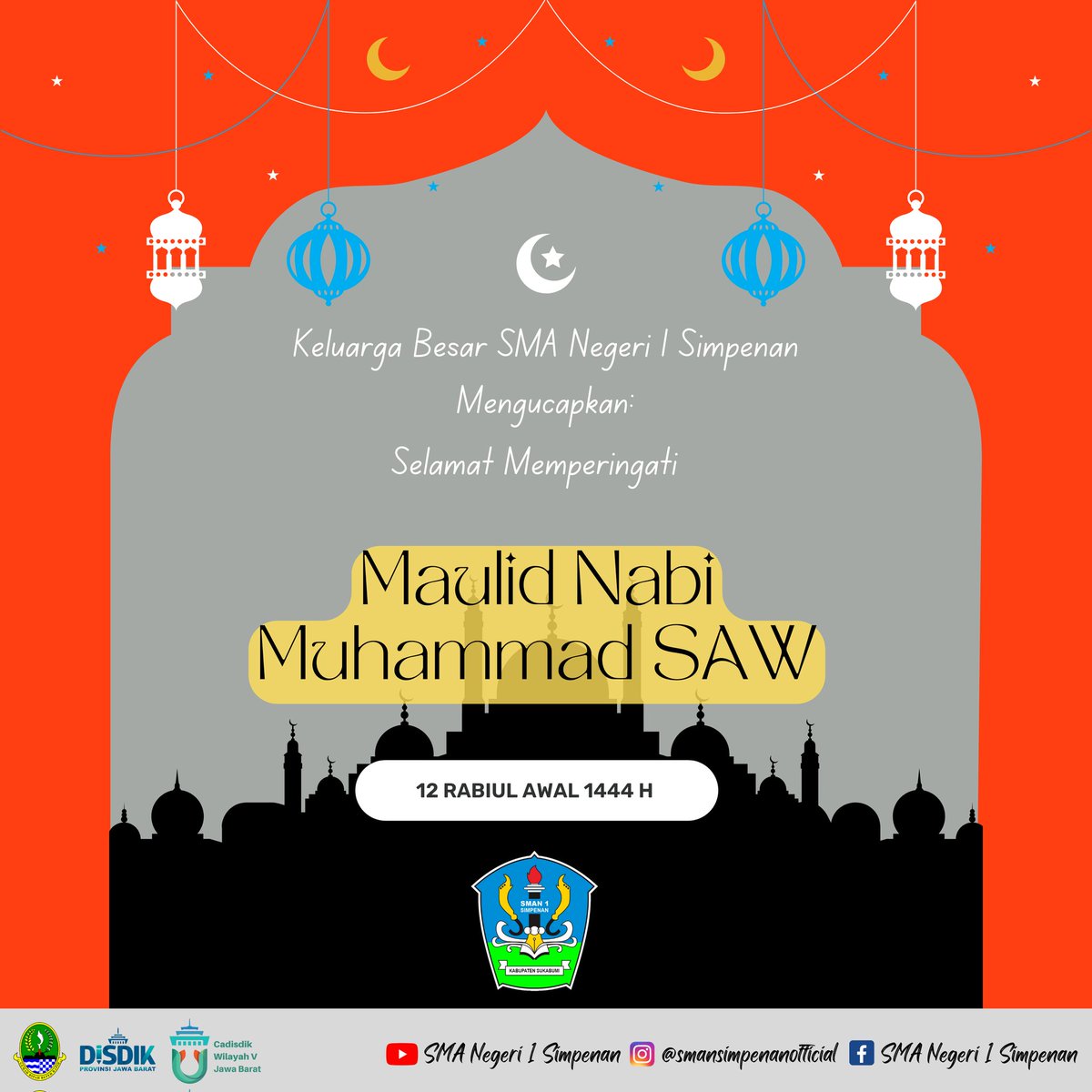 sman1simpenan's tweet photo. selamat Memperingati Maulid Nabi Muhammad SAW https://t.co/wqWdWDSfgn