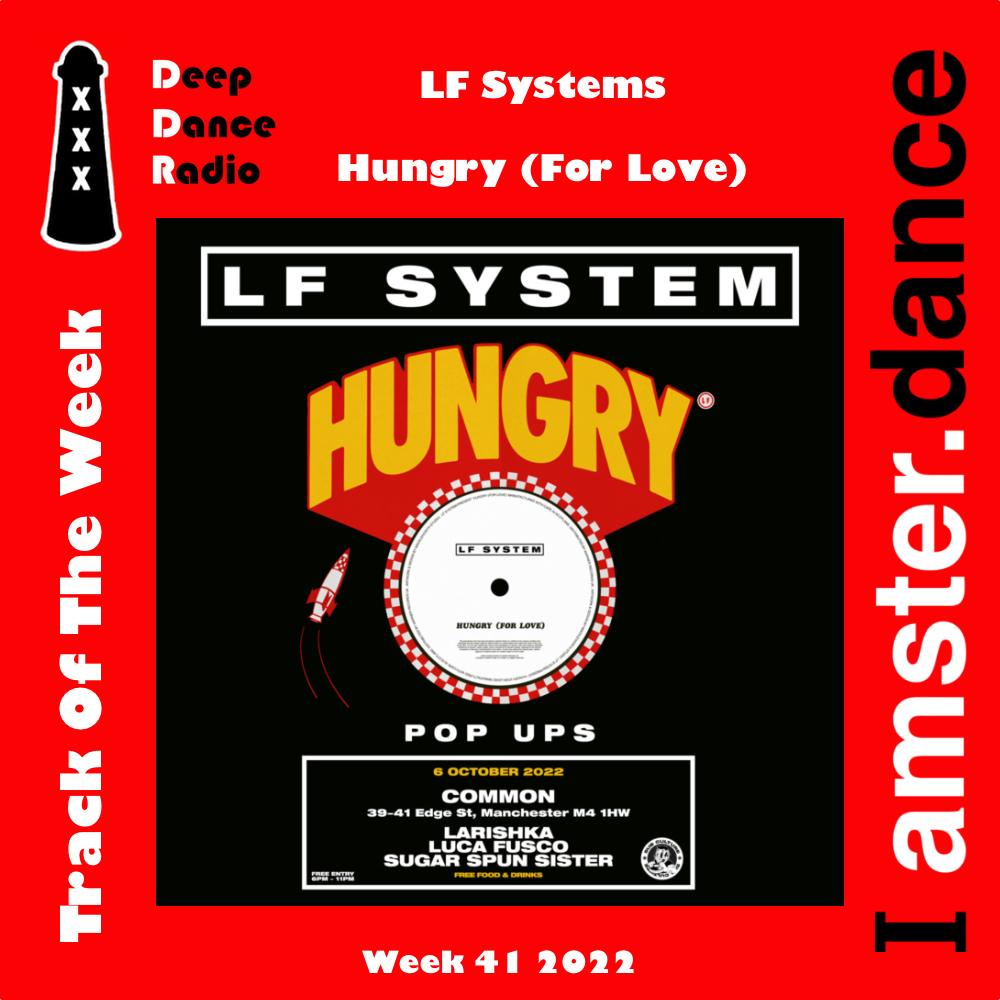 deepdanceradio's tweet image. Hi,

Our New Track of the week is from LF SYSTEM - Hungry (For Love)

The can hear it the whole week long every 2e hour on deepdanceradio.nl iamsterdance.com

Or check it out here ➡  youtu.be/iMMIUYrFfVc

#iamsterdance #deepdanceradio @lfsystemmusic  #lfsystem