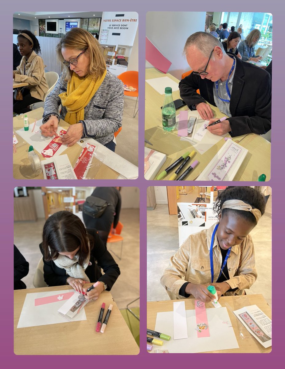 🎀 3 Ateliers marque-page organisés au profit de l’Institut Curie… avec les collaborateurs du site de Marly-le-roi et mention spéciale pour les Engagements Collectives  et Philippe, Thomas, Keltia, Jean-Marc , Vanessa, Ella, Sandra, Marie Gisèle #OctobreRose #AxaAtoutCoeur 🎀
