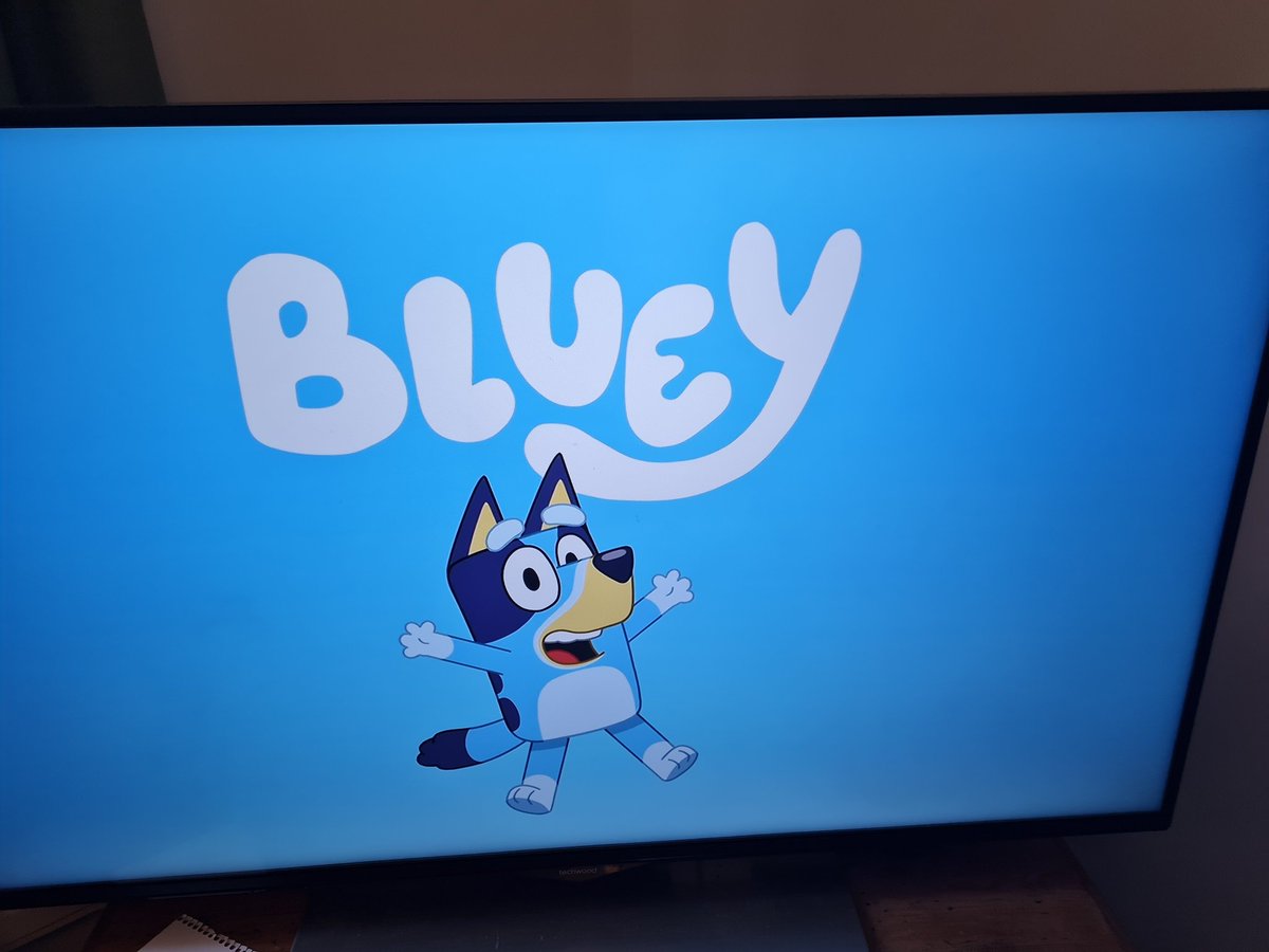 HelenWillson40's tweet photo. I flipping well LOVE #Bluey. Properly brightened my morning...would watch it without the kids here! #RitaAndJanet #IYKYK #OhBiscuits https://t.co/ByJB27bPYV