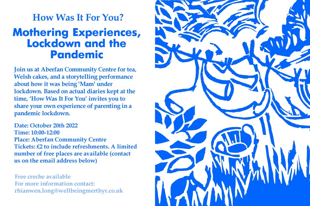 WellbeinMerthyr's tweet photo. Limited FREE tickets for this amazing storytelling performance at Aberfan Library!
Nifer cyfyngedig o docynnau AM DDIM ar gyfer y perfformiad adrodd straeon anhygoel hwn yn Llyfrgell Aberfan!
🎫https://t.co/yjTINZWF4N
#wellbeingmerthyr #aberfanlibrary #lockdown #storytelling https://t.co/DEg2yzJiyk