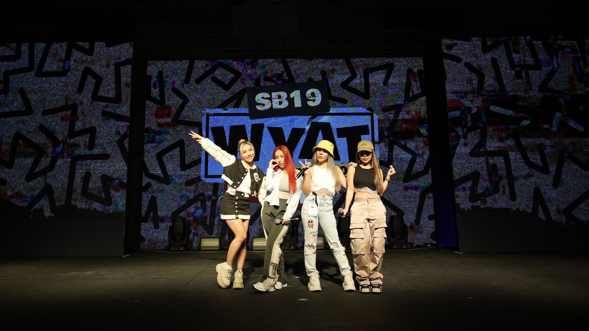 4SISTERSMUSIC's tweet photo. [4th Impact Guesting]

Rehearsals are done!
We can't wait to give you an awesome performance later at @SB19Official's #WYATTourClark!
SMX Convention Center Clark
7 PM PHT

#4thImpact
#4IatWYATTourClark
#WYATTour https://t.co/NvxTSgR6oq