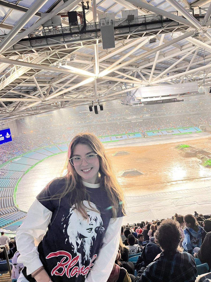 tam_robbo's tweet photo. Just wanna get on the big screen at #MonsterJam #accorstadium https://t.co/y3KhrPlQnn