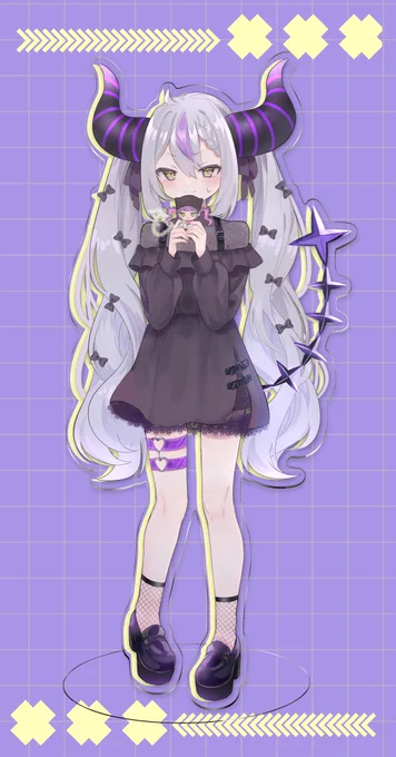 ラプ様アクリル完成イメージ 