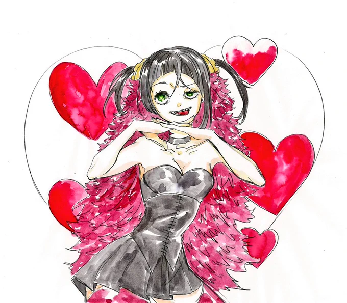 #Illustrations #イラスト 「あたしみんなのあいがほしい」 