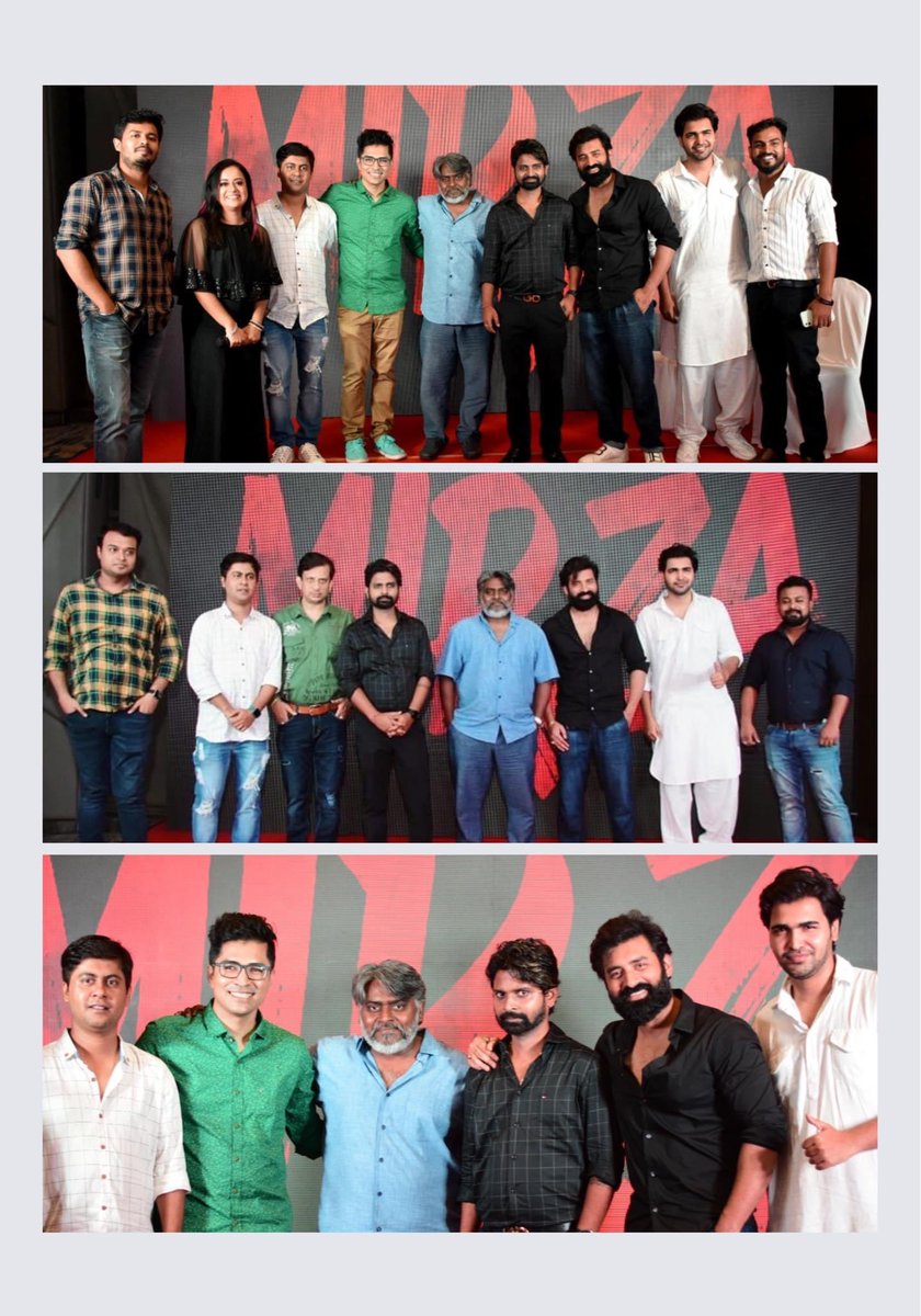 #Mirza Villain Launch event at Ozora.

#NexgenVenture #AnkushHazraMotionPictures 

#RaktimChatterjee 
@AnkushLoveUAll @debu_dibyendu  @ShoaibKabeer6 @RaviBasrur 

#ThisEID2023