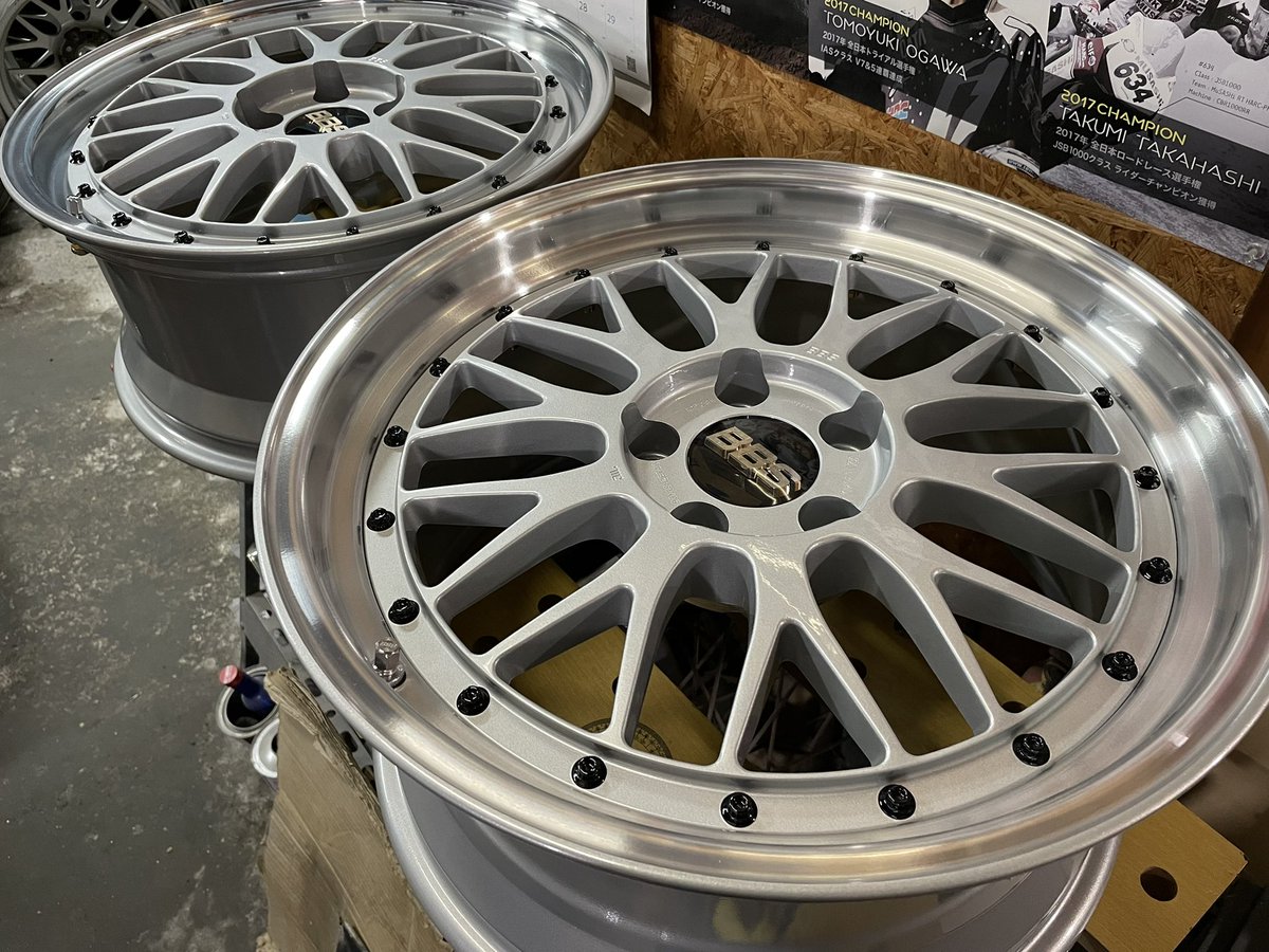 ホイールDr.??です。 BBS LM 18インチ 8J 2本 9J2本 全バラにしての 