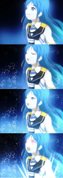 #あなたのあお色の作品を見せてください さみちゃん、あお色の天使 