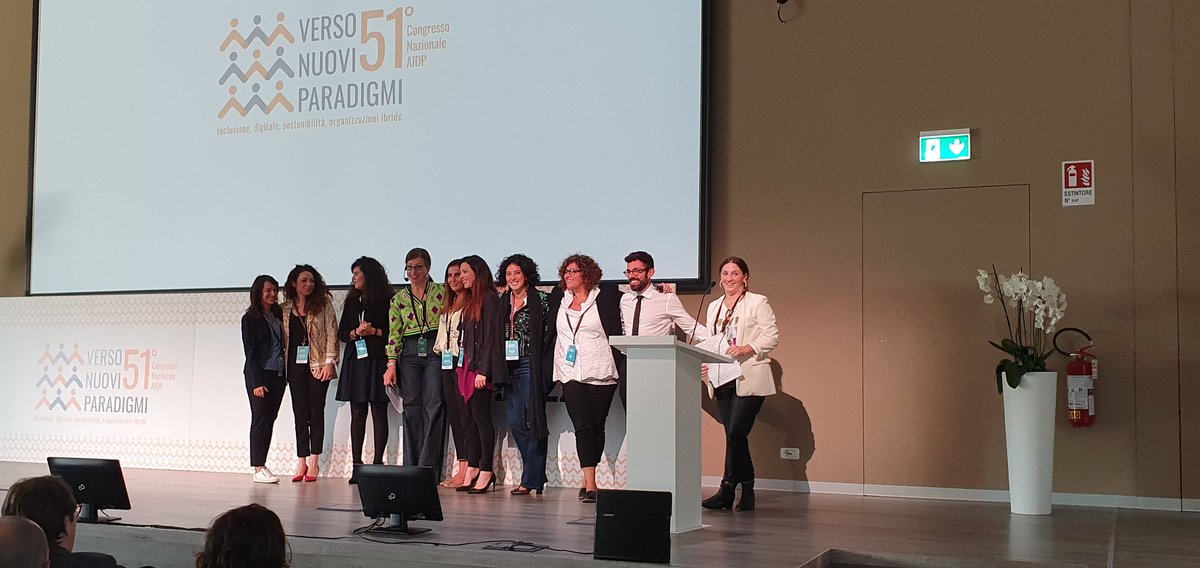 Siamo al secondo giorno di #AIDP2022 questo ed è il momento dei giovani, chi meglio dei giovani si deve orientare  #versonuoviparadigmi ?