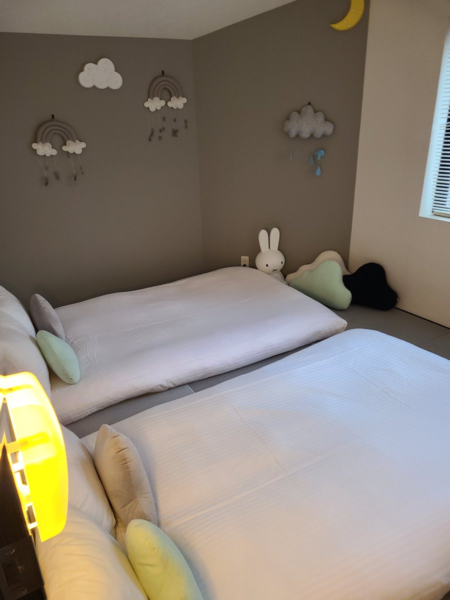 かわいいホテル？に泊まります