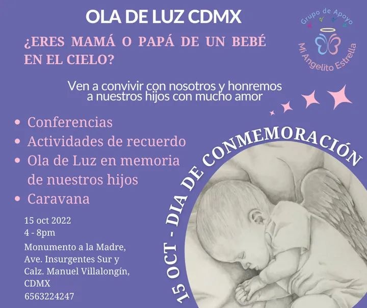 Acompañanos a la reunión y caravana de luz que realizaremos en la <a href="/cdmx/">Ba Nguyen</a>, partiendo del @monumentoalamadre hacia <a href="/bellasartes/">Bellas Artes</a>.
Ya es tiempo que todo el país se una en una misma voz, #rompamoselsilencio.
#muertegestacional #muerteperinatal #muerteneonatal <a href="/GobiernoMX/">Gobierno de México</a> <a href="/Claudiashein/">Claudia Sheinbaum Pardo</a>