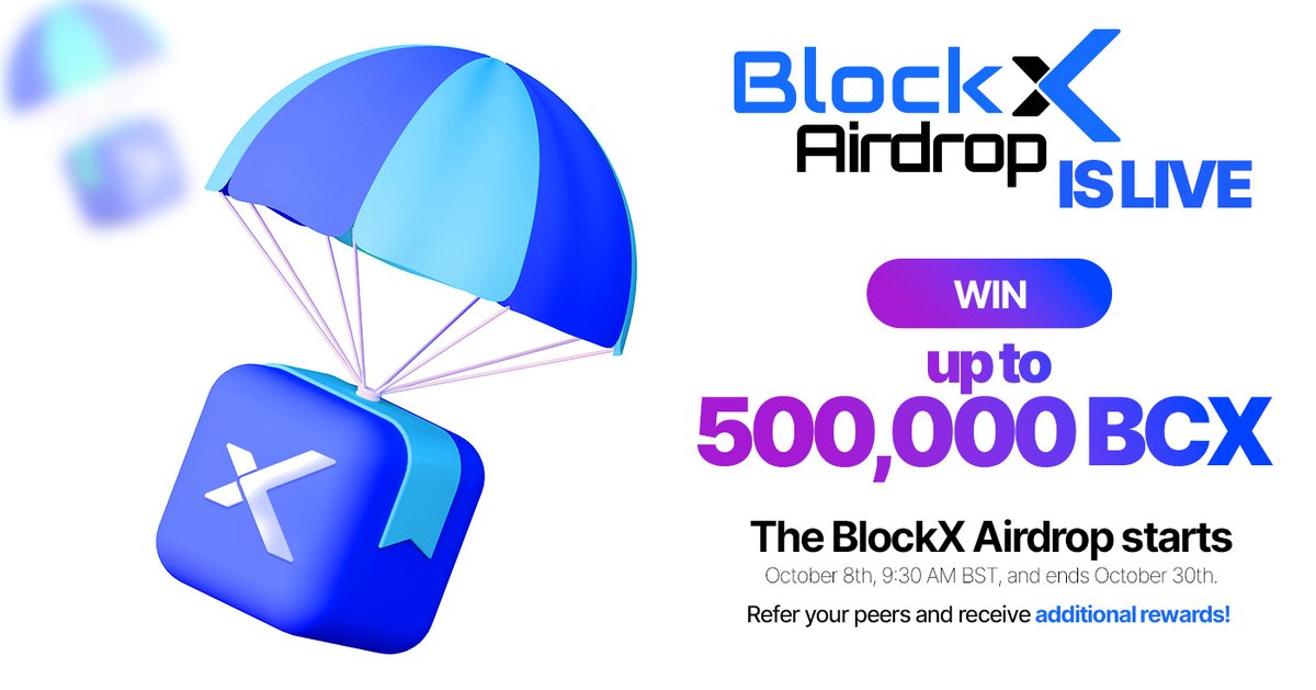BlockX tweet media