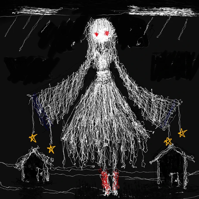 アライさんフォローしてくれてる方にはDuetさんの絵ぜったい刺さると思うので、もっと知られてほしいのだ……リリカルと闇がノイジーに共存する奇跡の才能! 