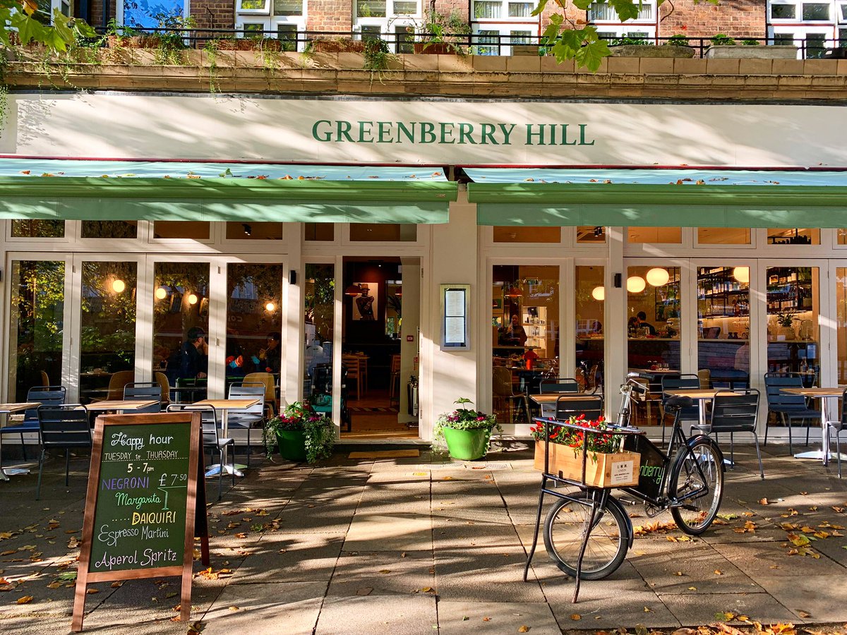Good morning from #greenberryhill #belsizepark ☀️