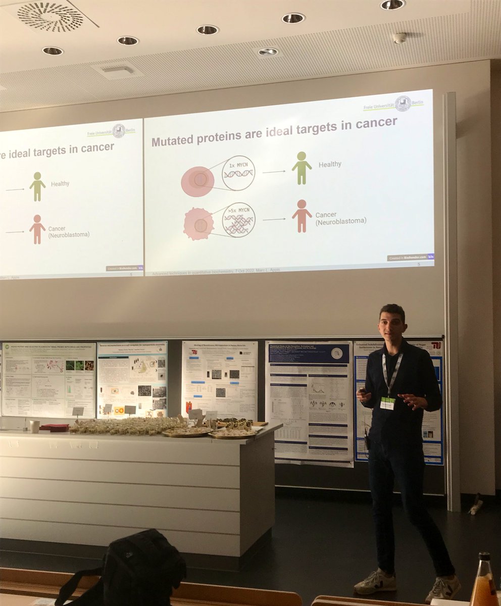Yesterday it was my great pleasure to speak about digital PCR and BLI for #cancer research at the BCPS Symposium taking place <a href="/fubcp/">Department Biology, Chemistry, Pharmacy FU Berlin</a> 

The BCPS is a conference for students (bachelor to PhD level) organized by students from the young chemists forum Berlin <a href="/jcf_berlin/">JCF Berlin</a>