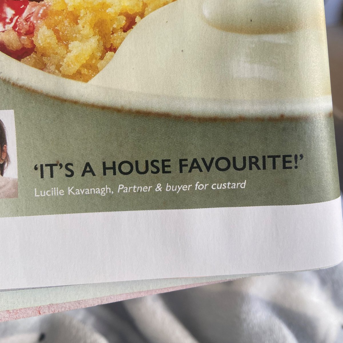 Dream job alert in Waitrose magazine this month🚨