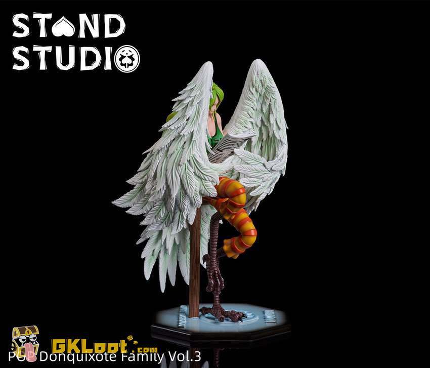 GklootStore's tweet photo. [Pre-Order] Stand Studio POP Scale One Piece Donquixote Pirates 003 Monet Statue
Material: Resin, PU
Dimension: 27 x 16 x 15 cm/ 10.63 x 6.30 x 5.91"
Full Price: 172.99$
---
👇Get It Here:👇
https://t.co/KzONEHBXjq

#StandStudio #POPScale #OnePiece #Monet #statue https://t.co/KniS7pZ0ag