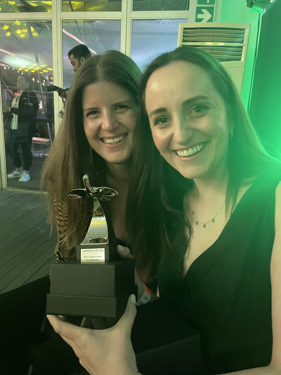 So flippen proud of our Halo team. 2 craft certificates and a campaign silver at Loeries for Pam Golding and Exclusive Books. 🔥