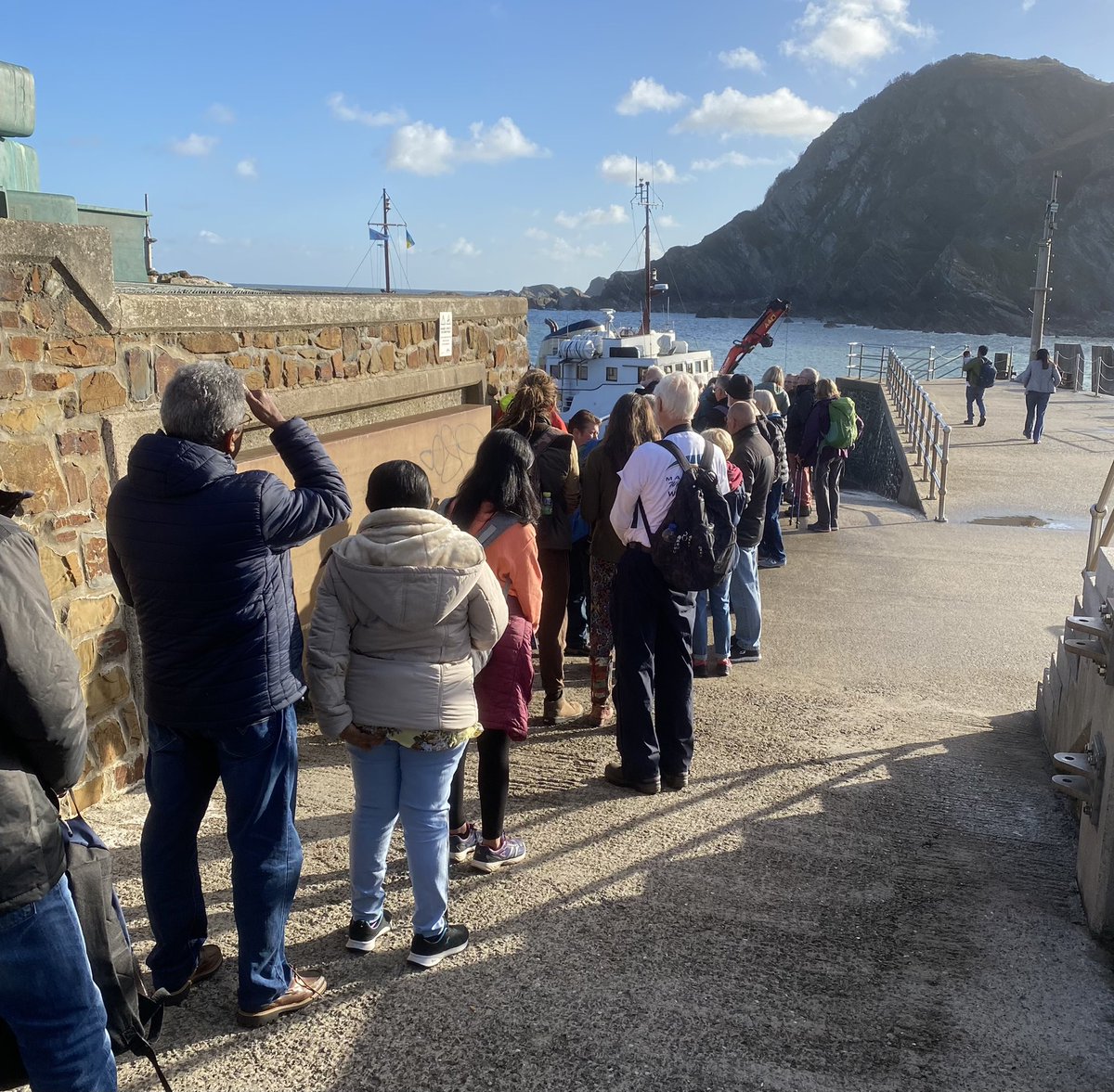 Looking forward to todays @MARINElife_UK monthly survey from Ilfracombe to @LundyLandmark with @ASpeciesADay