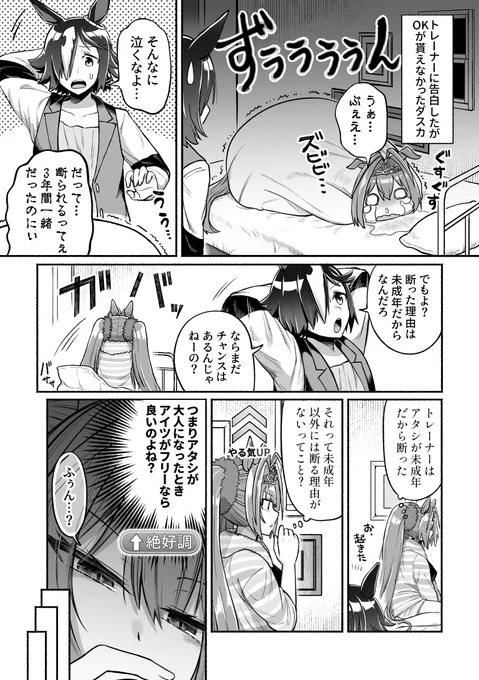 ダイワスカーレットはレースプランナー。
こちらは可山@bokiboki333さんに作成してもらいました。
#ウマ娘 