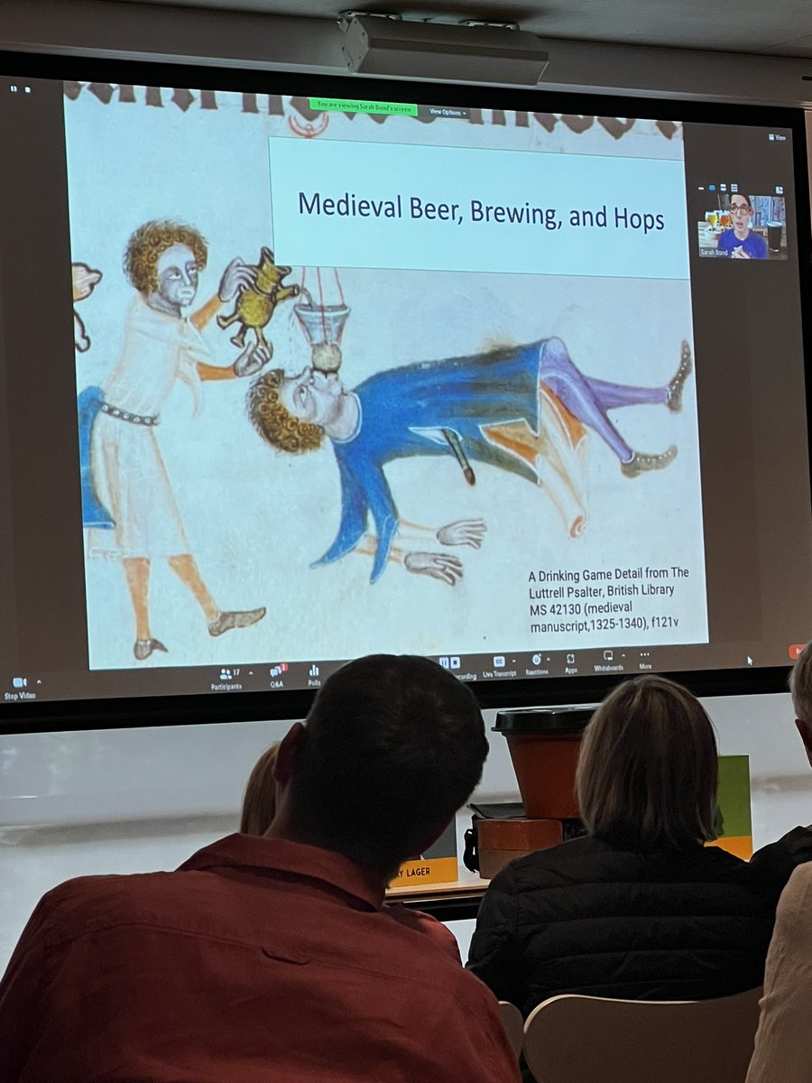 Thankyou @SarahEBond and @ccwm_sydney for an amazing talk in Ancient and medieval beer brewing. And the Ancient beer brewed by Wayward Brewing was amazing!