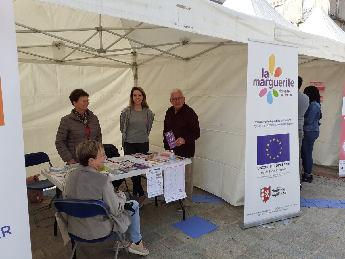 Octobre Rose Place de la Motte à Limoges 😊