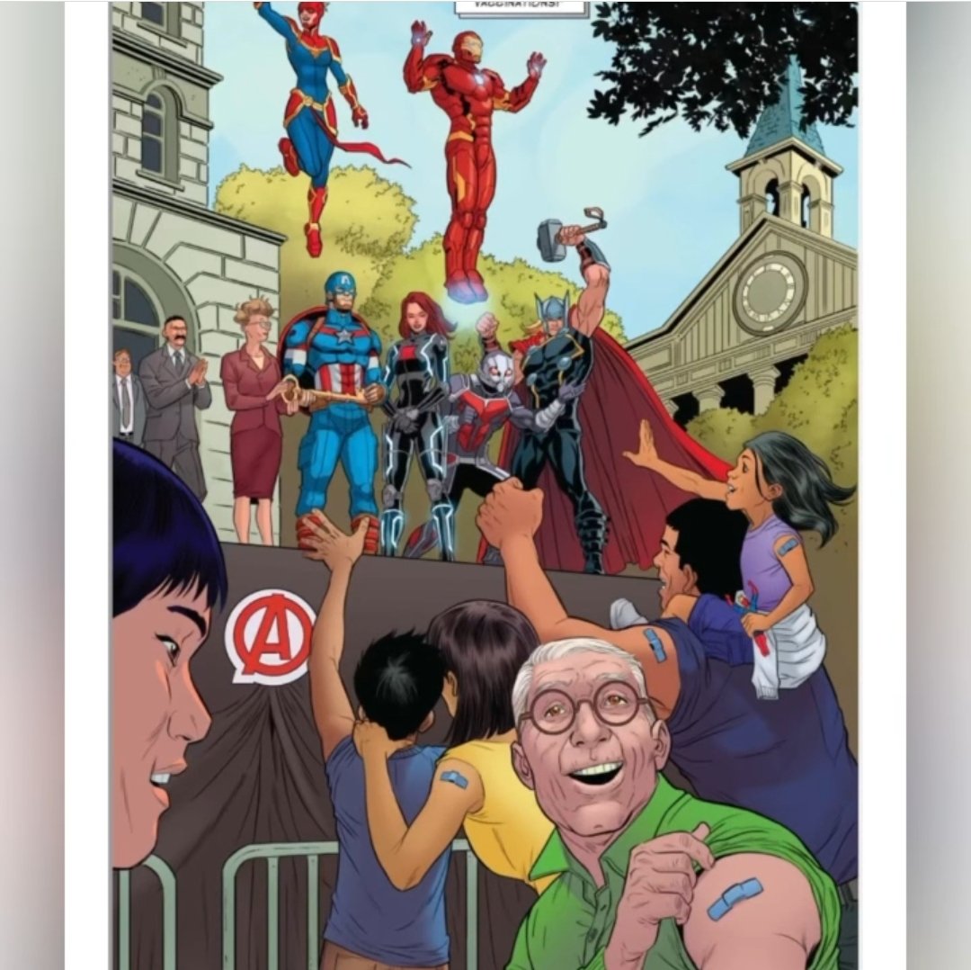 Bob36783646's tweet photo. Een commerciële samenwerking tussen Pfizer en Marvel Comics..WTF
#BoycotMarvel https://t.co/hyli6JXgR5