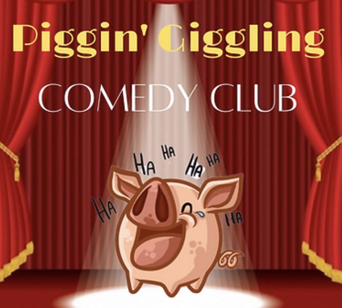 PigPonte's tweet photo. What a night! Another hilarious Piggin’ Gigglin’ Comedy Club on Thursday. Many thanks to @alxboardman and @EddyBrimson, and our fantastic host @ZaliasJoe, for their superb sets. Don’t miss out on the next one: Thursday 3rd November. Tickets already selling well! 🐷🐷🐷🐷❤️ https://t.co/porsjUrFhn